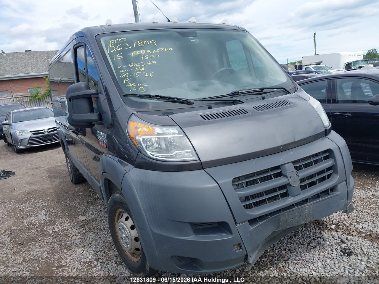 3C6TRVAD1FE506249 · 2015 RAM PROMASTER 1500 LOW ROOF