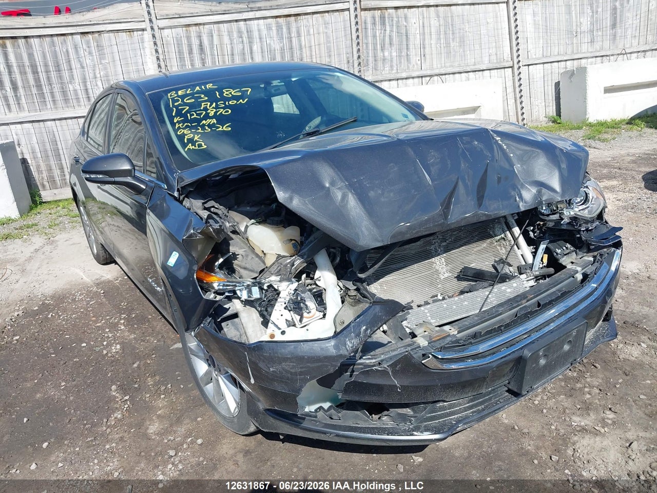 3FA6P0LU9HR127870 · 2017 FORD FUSION HYBRID
