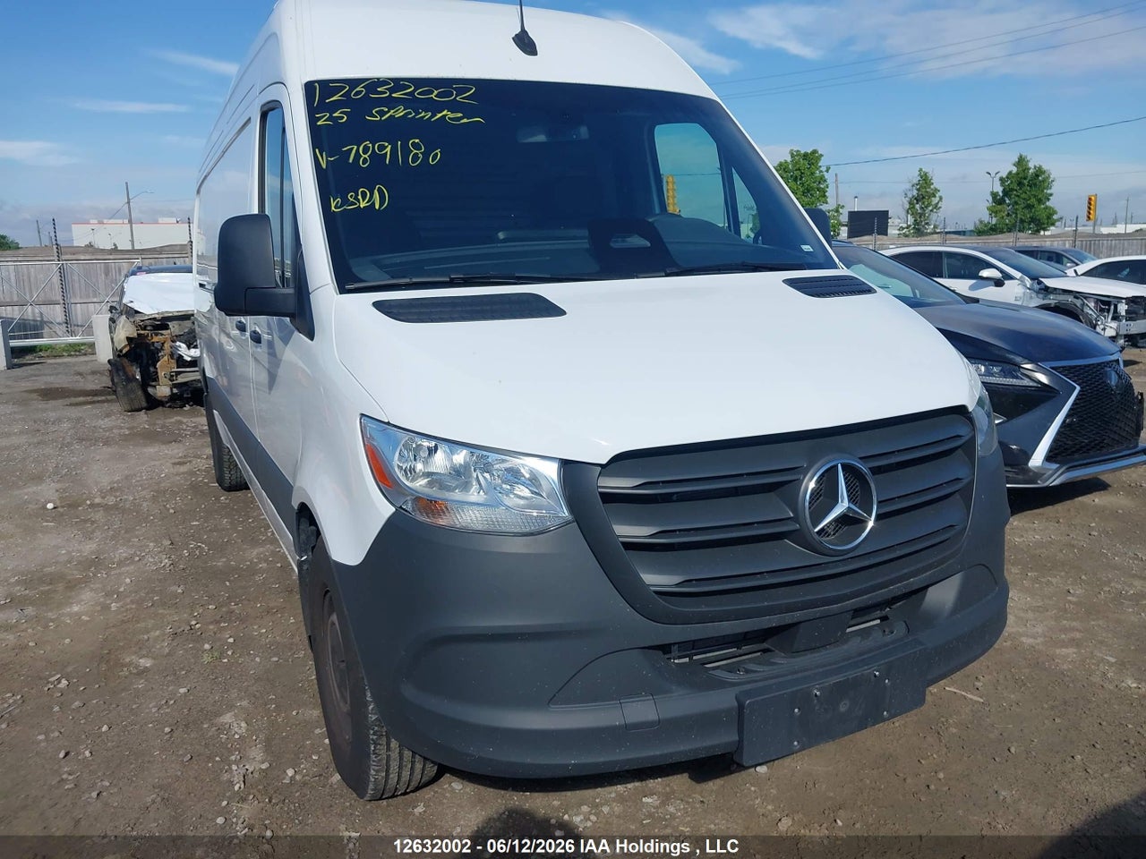 W1Y4KCHY7SP789180 · 2025 MERCEDES BENZ SPRINTER 2500