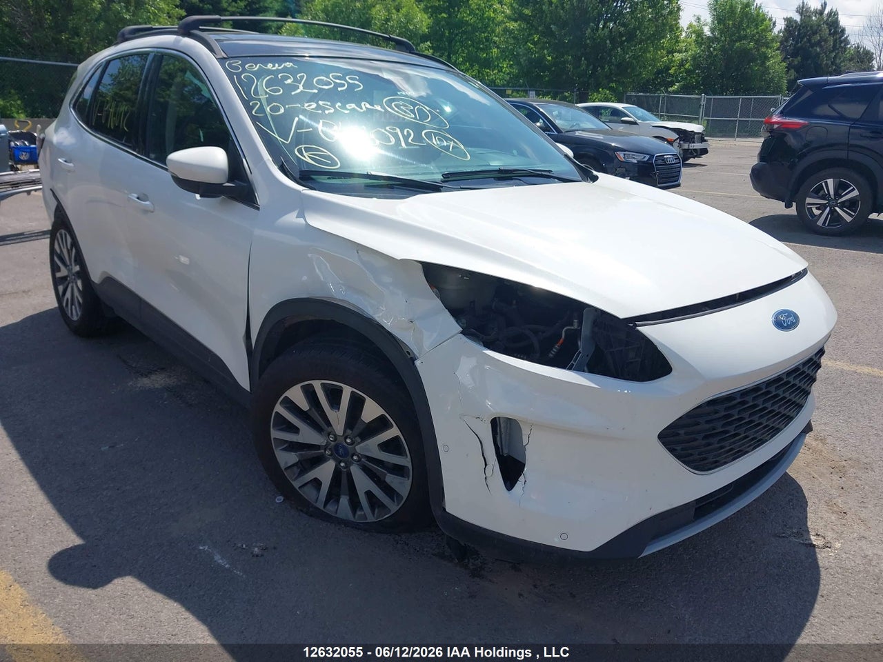 1FMCU9DZ3LUB46092 · 2020 FORD ESCAPE TITANIUM HYBRID