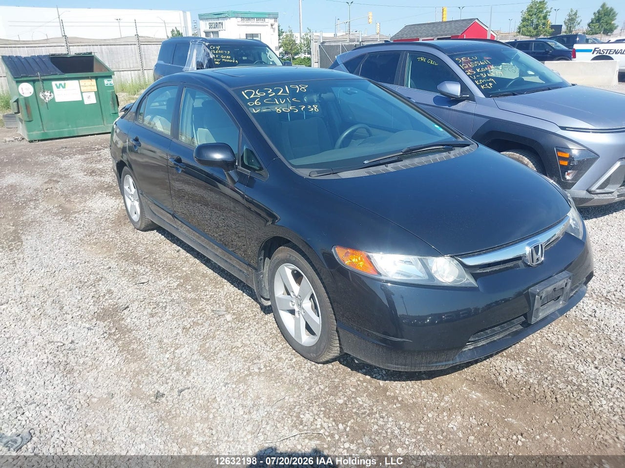 1HGFA16876L805738 · 2006 HONDA CIVIC EX