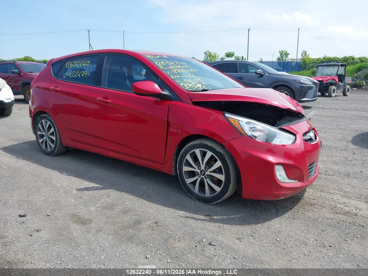 KMHCT5AE0FU222479 · 2015 HYUNDAI ACCENT