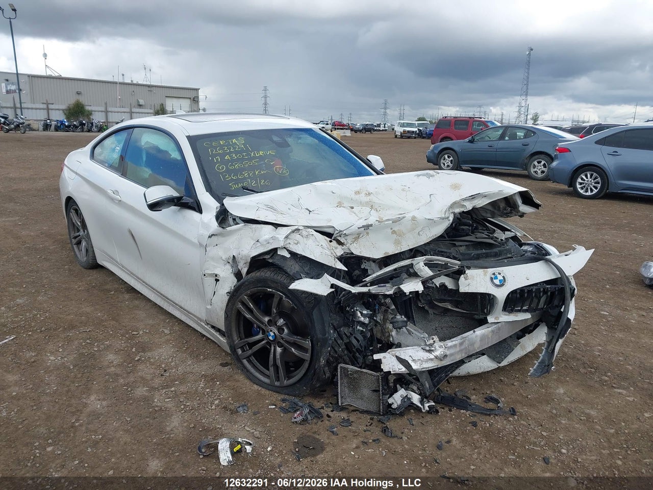 WBA4R9C58HK680505 · 2017 BMW 430I XDRIVE