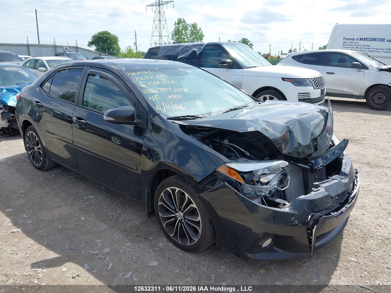 2T1BURHE0GC704202 · 2016 TOYOTA COROLLA L/LE/LE PLS/PRM/S/S PLS