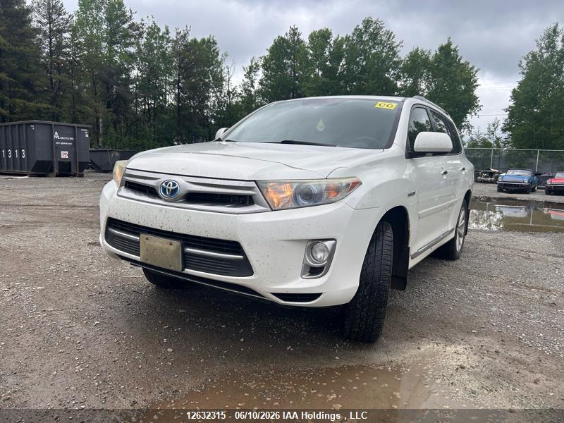 JTEDC3EH6C2004504 · 2012 TOYOTA HIGHLANDER HYBRID LIMITED