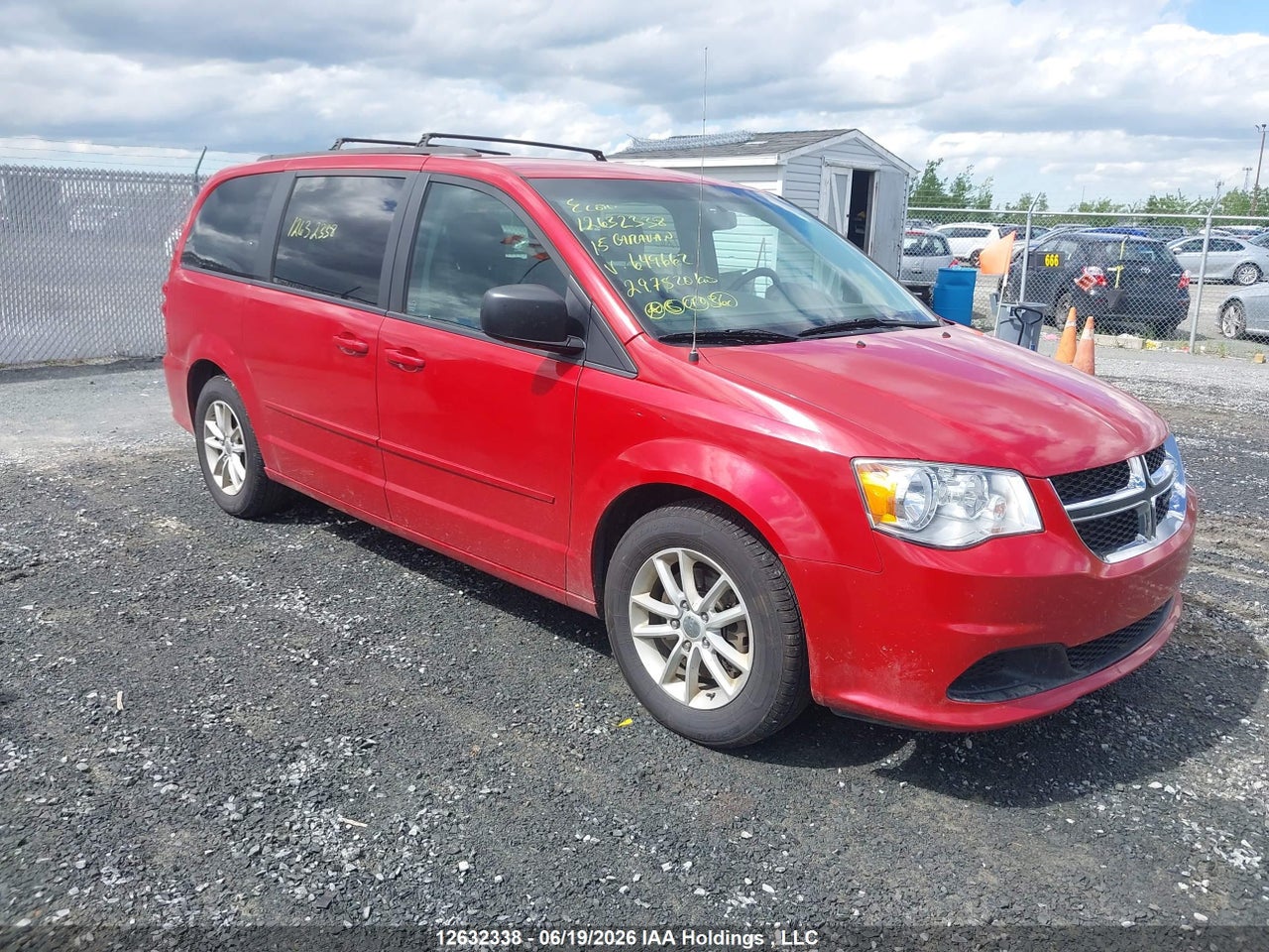 2C4RDGBG5FR649662 · 2015 DODGE GRAND CARAVAN SE/SXT