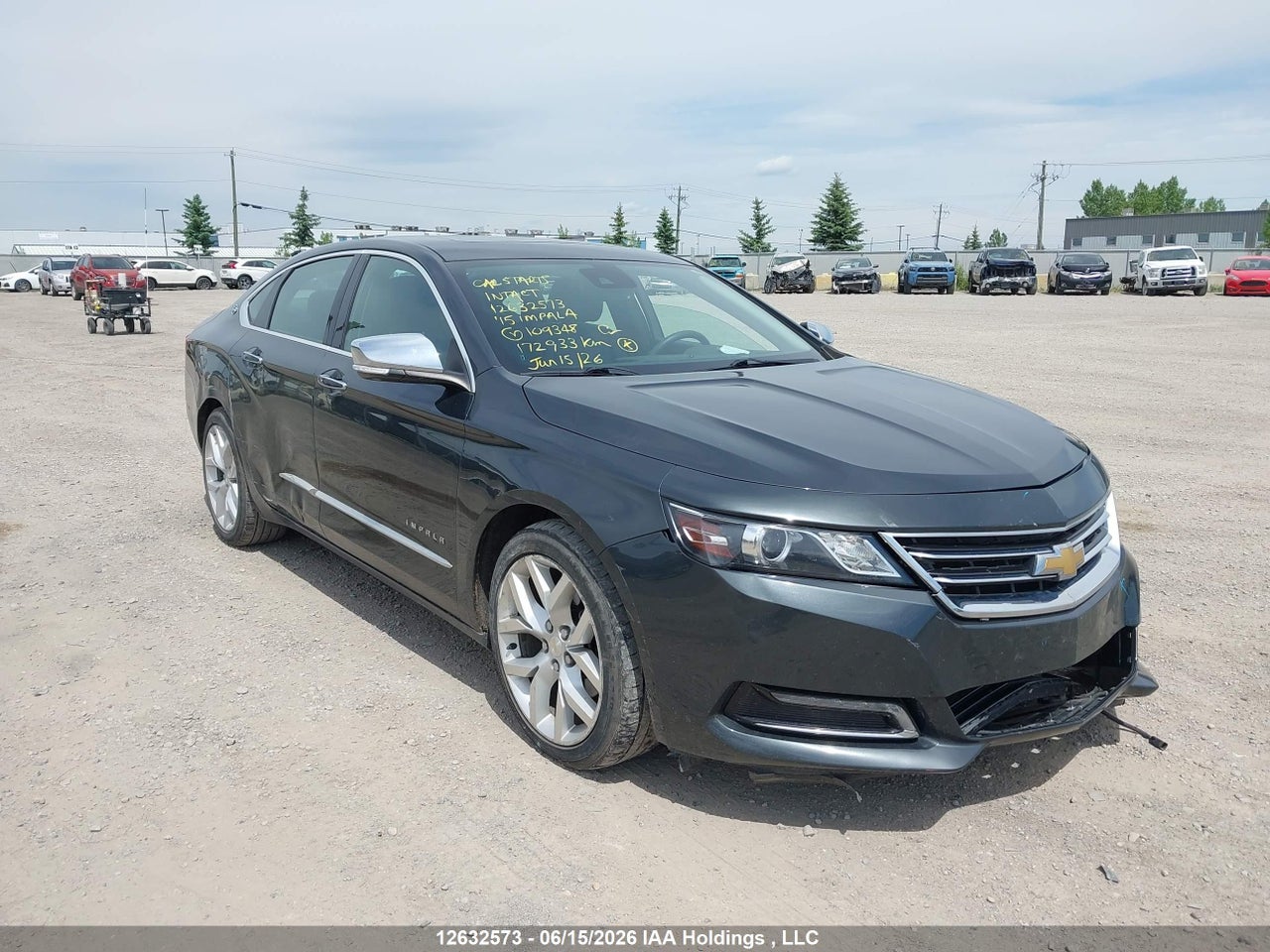 2G1165S34F9109348 · 2015 CHEVROLET IMPALA LTZ