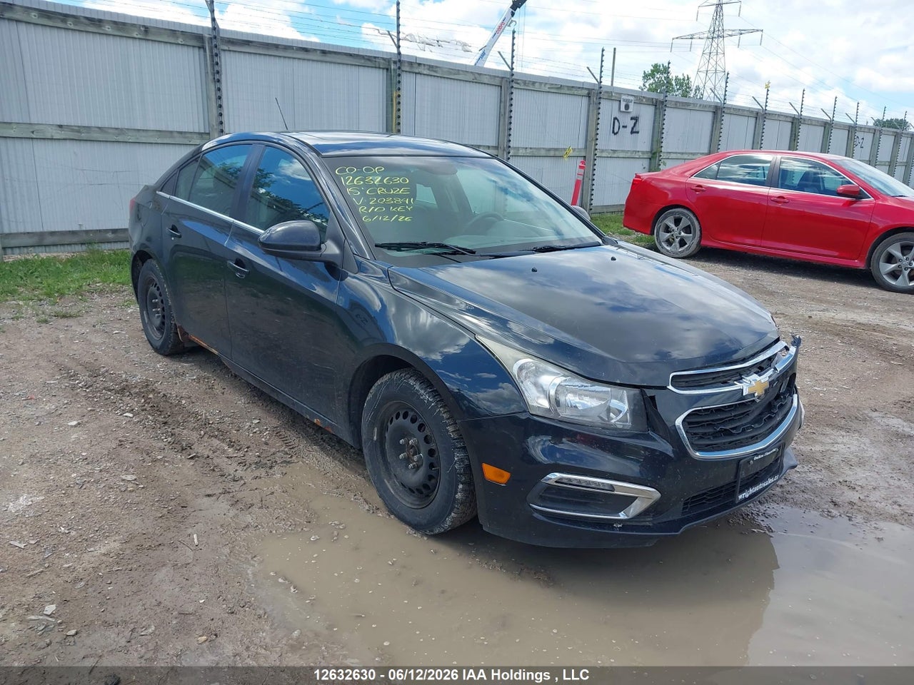 1G1PE5SB1F7203841 · 2015 CHEVROLET CRUZE 2LT