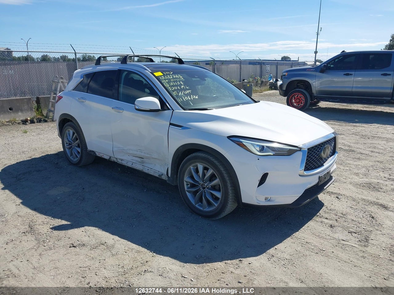 3PCAJ5BB7MF123654 · 2021 INFINITI QX50 LUXE
