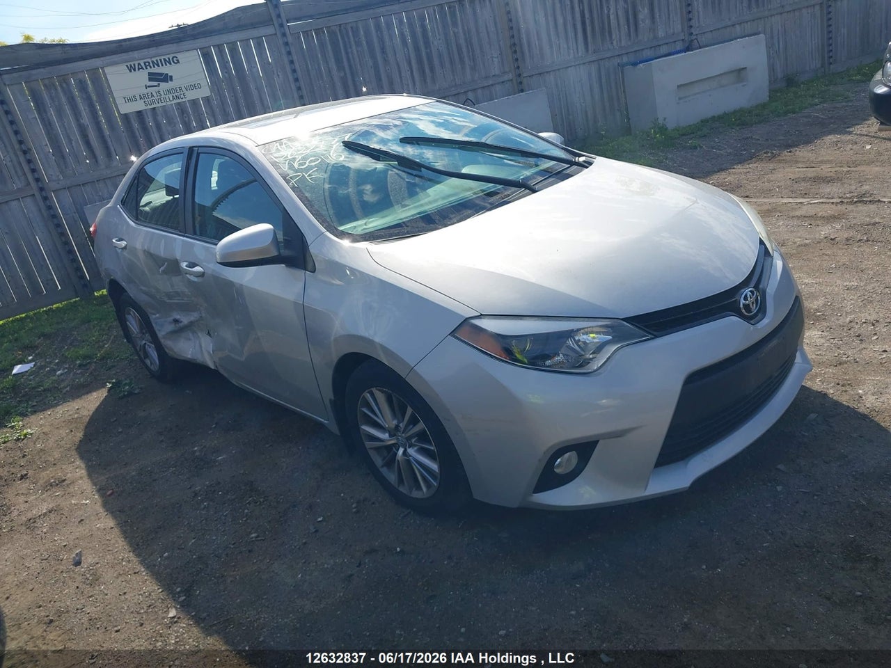 2T1BURHE7EC160116 · 2014 TOYOTA COROLLA L/LE/LE PLS/PRM/S/S PLS