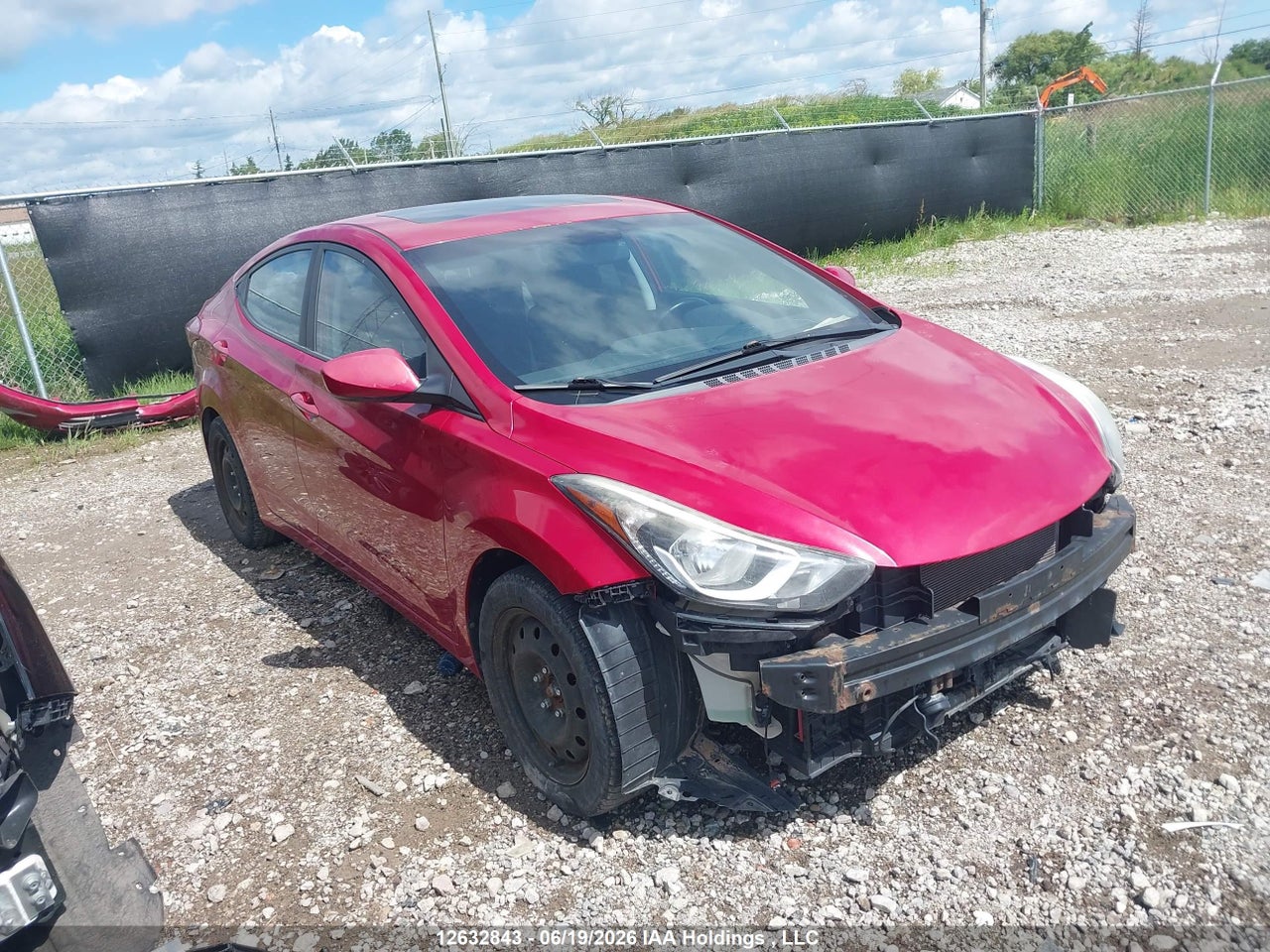2016 HYUNDAI ELANTRA GLS