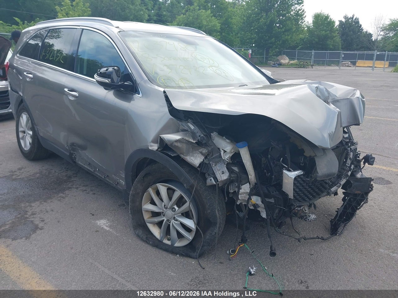 5XYPGDA50JG372932 · 2018 KIA SORENTO 3.3L LX