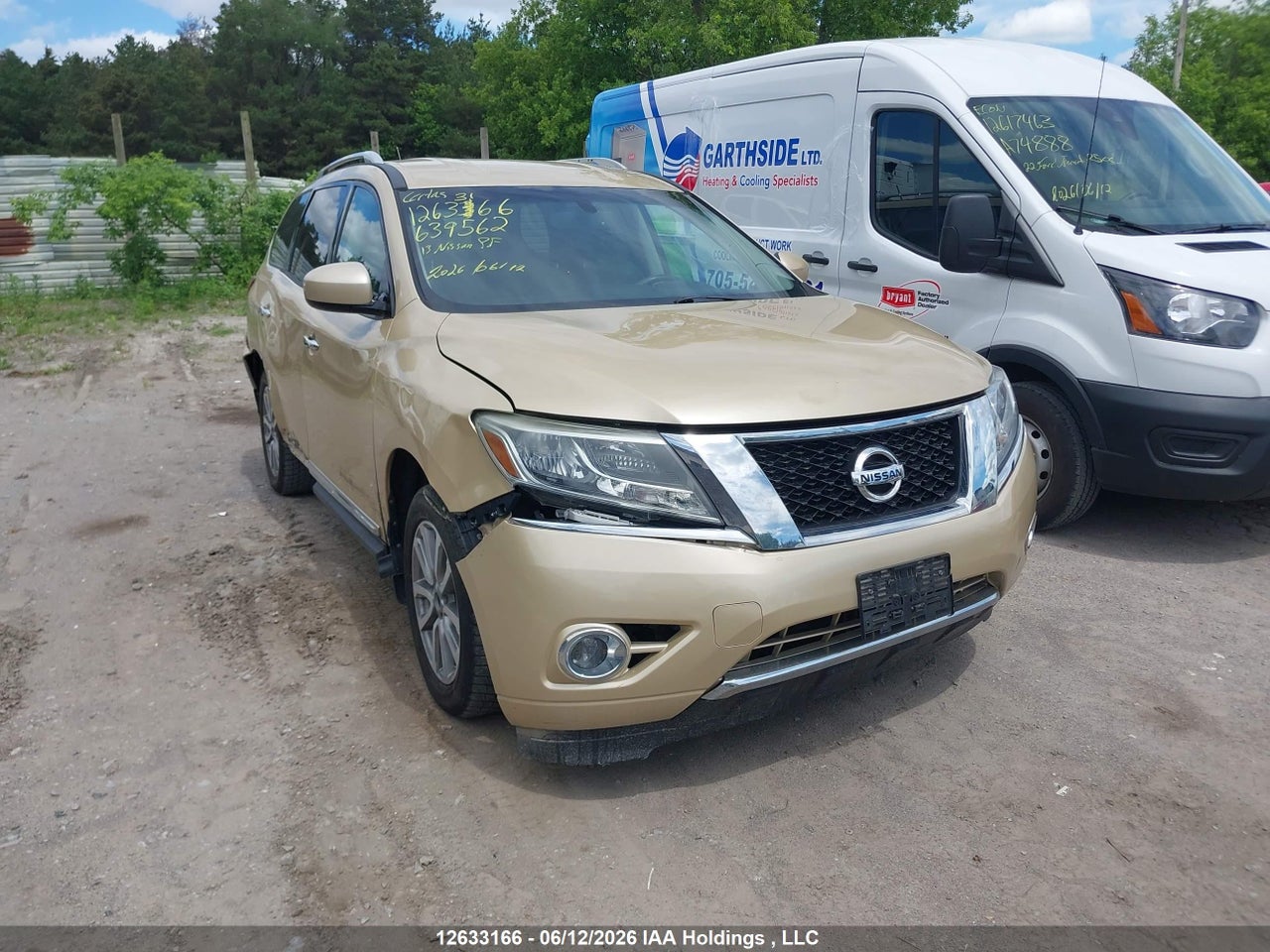 5N1AR2MM9DC639562 · 2013 NISSAN PATHFINDER S/SV/SL/PLATINUM