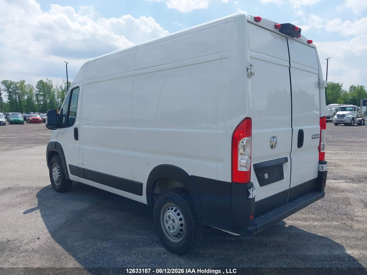 3C6LRVCG1SE534909 · 2025 RAM PROMASTER 2500 2500 HIGH · 3/24