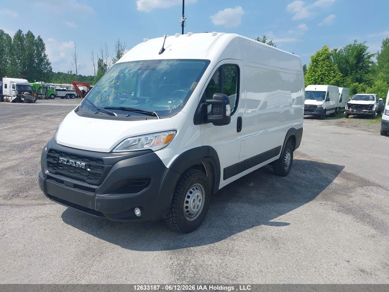 3C6LRVCG1SE534909 · 2025 RAM PROMASTER 2500 2500 HIGH · 2/24
