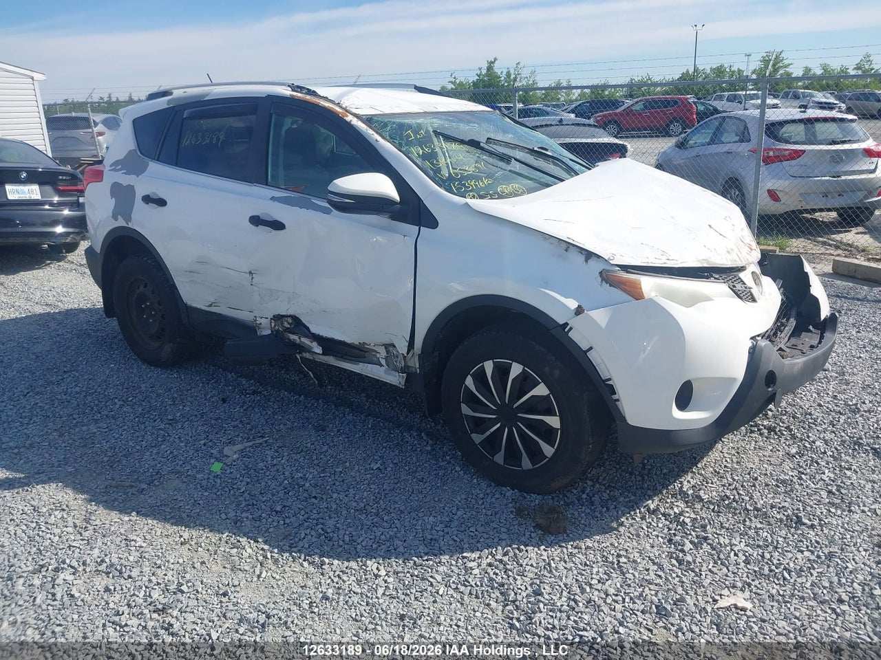 2T3BFREV2DW053591 · 2013 TOYOTA RAV4 LE