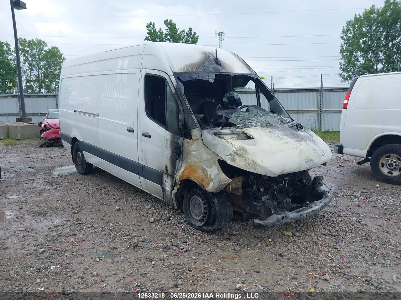 WD3BF1ED3KT006993 · 2019 MERCEDES BENZ SPRINTER 2500 HIGH ROOF V6