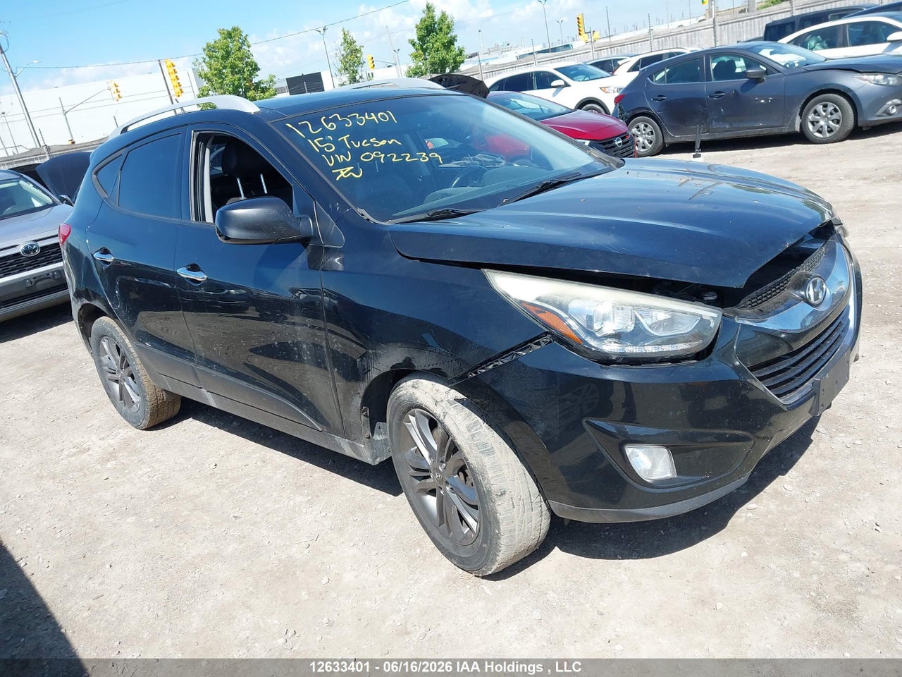 KM8JUCAG5FU092239 · 2015 HYUNDAI TUCSON LIMITED/SE