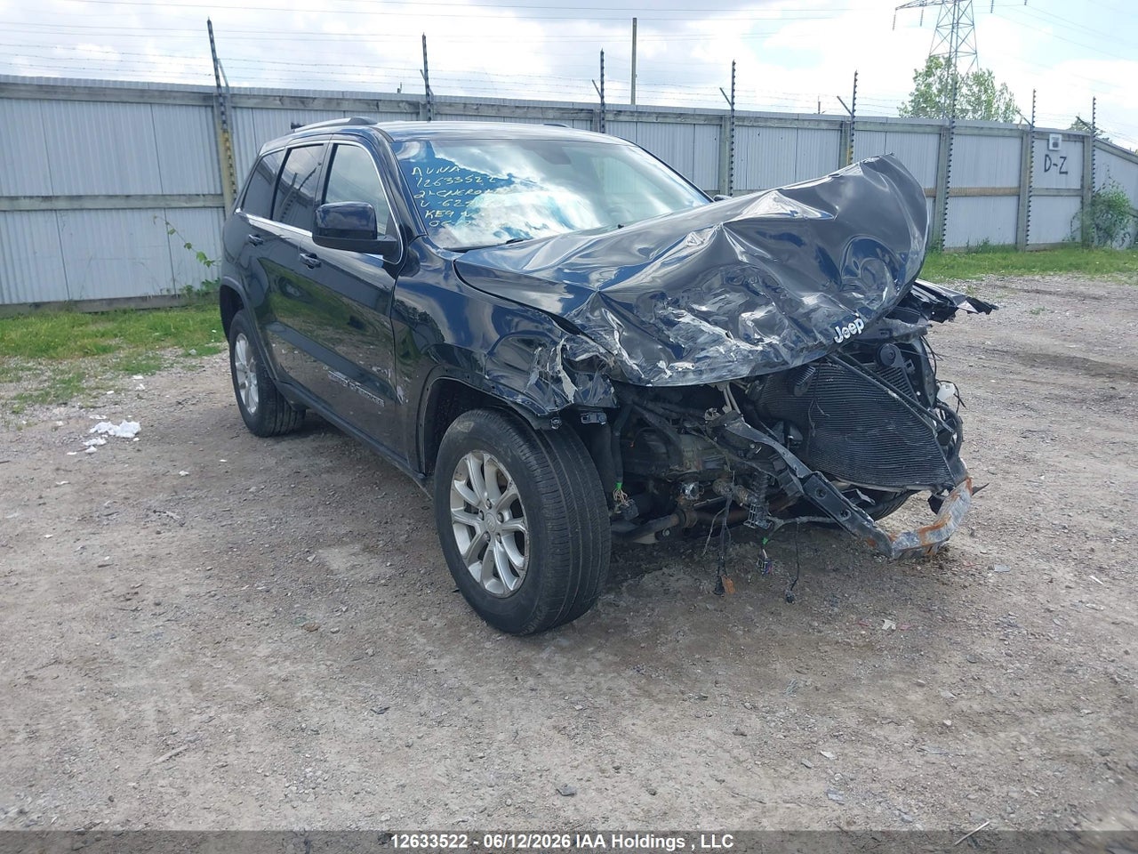 1C4RJFAG7MC629195 · 2021 JEEP GRAND CHEROKEE LAREDO