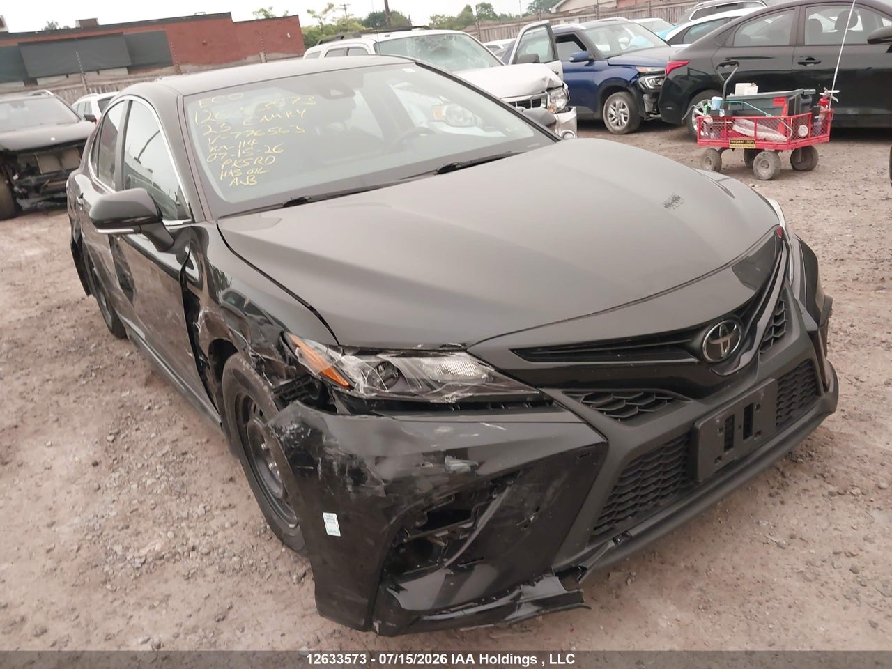 4T1G11AK9PU776563 · 2023 TOYOTA CAMRY SE