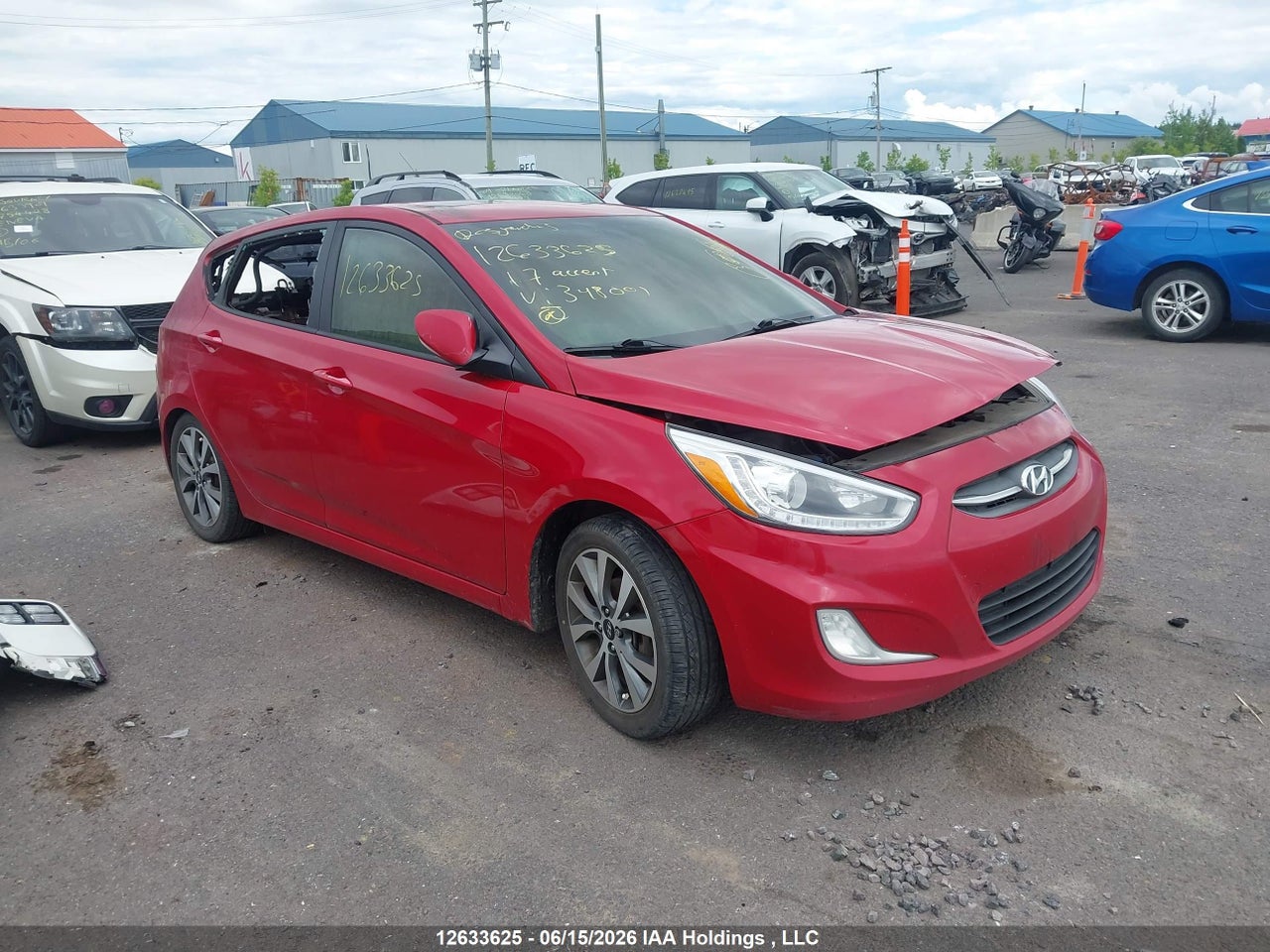 KMHCU5AE7HU348001 · 2017 HYUNDAI ACCENT GLS