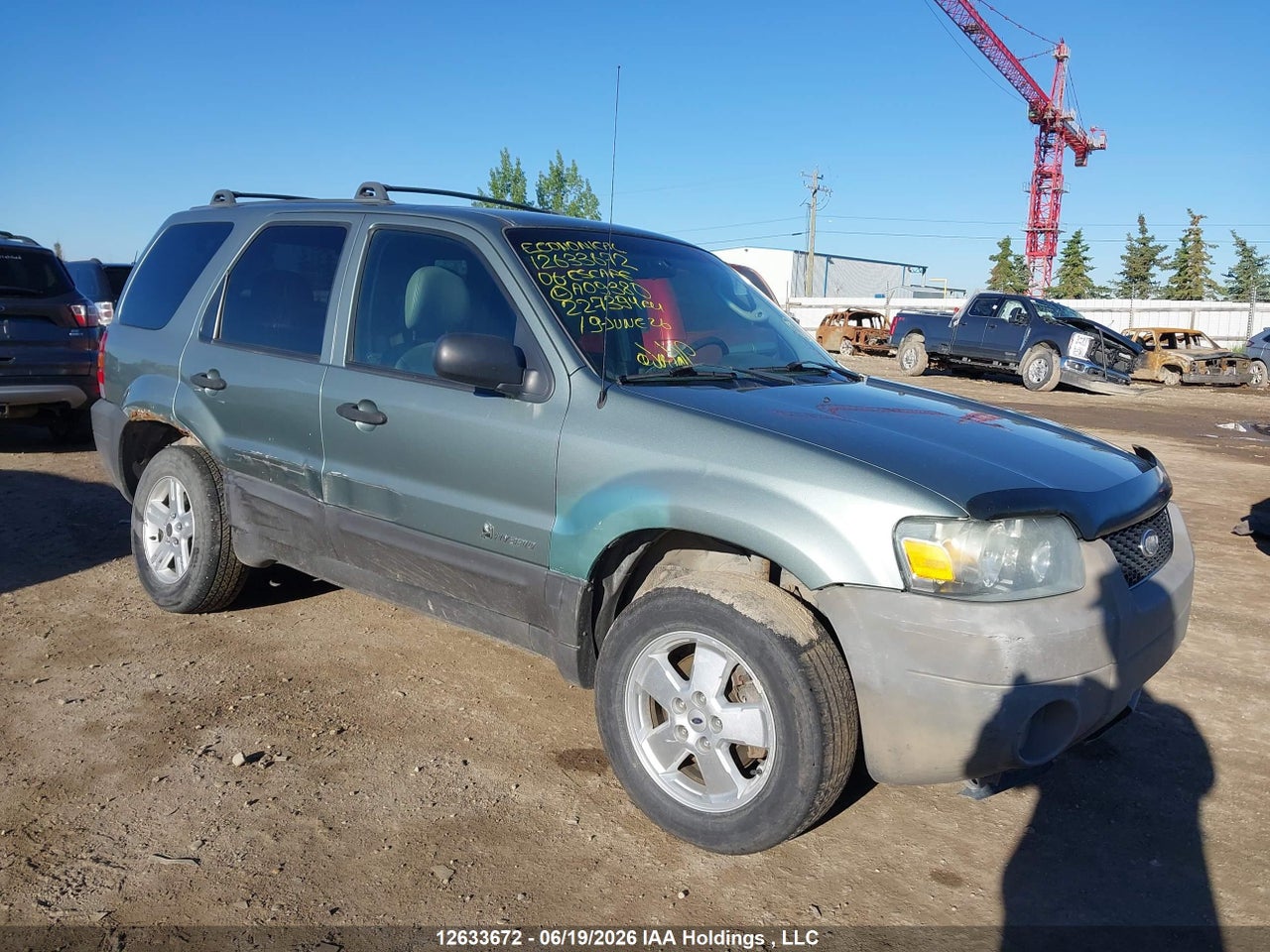 1FMYU96H06KA09380 · 2006 FORD ESCAPE HYBRID