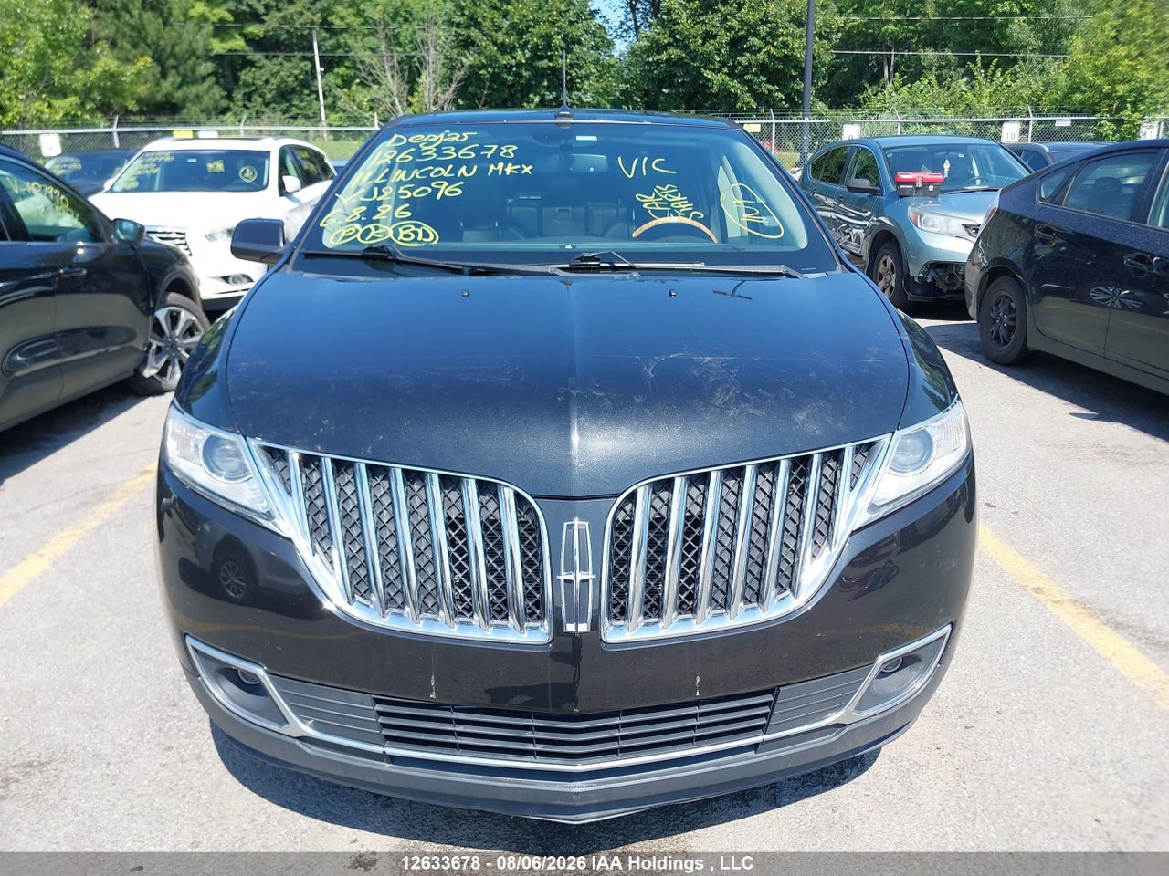 2LMDJ8JK6BBJ25096 · 2011 LINCOLN MKX · 12/21