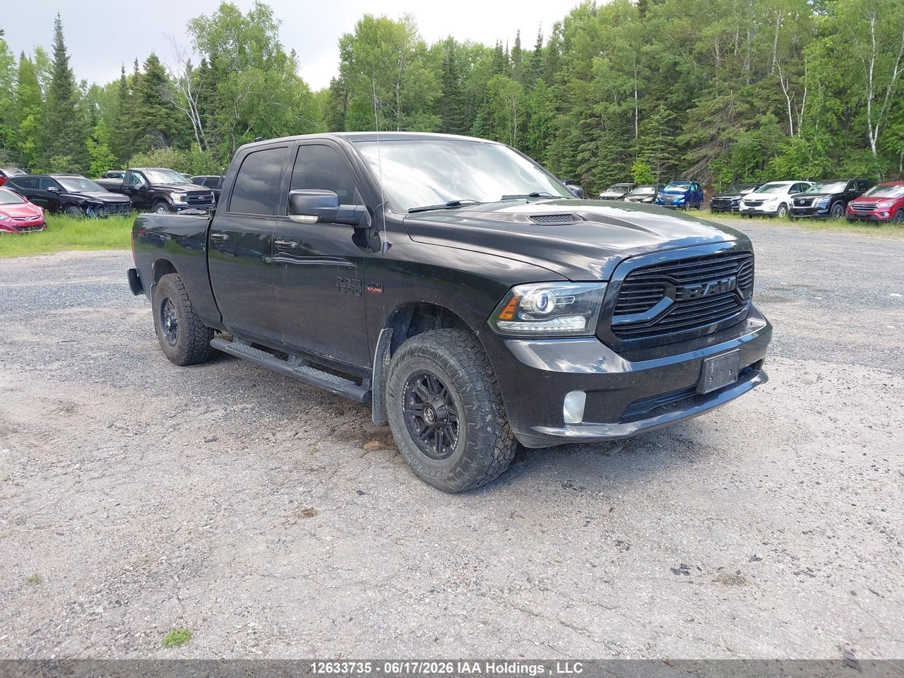 1C6RR7UT0JS205695 · 2018 RAM 1500 SPORT