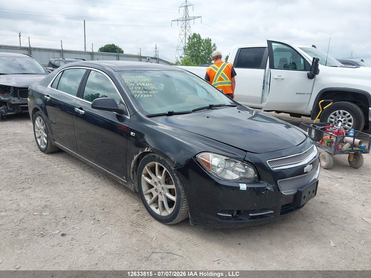1G1ZK57768F199459 · 2008 CHEVROLET MALIBU LTZ