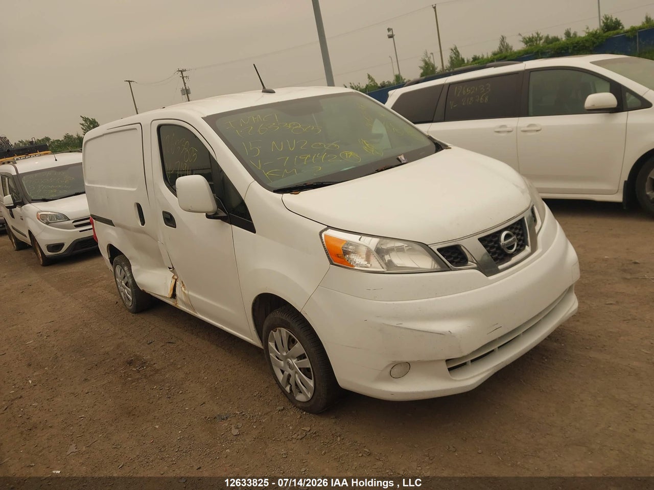 3N6CM0KN7FK719142 · 2015 NISSAN NV200