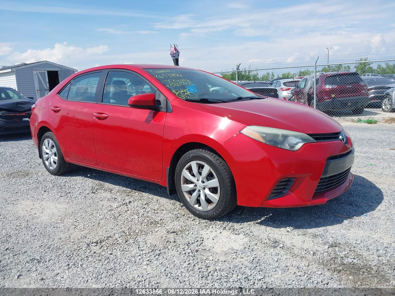 2T1BURHE8FC380592 · 2015 TOYOTA COROLLA L/LE/LE PLS/PRM/S/S PLS