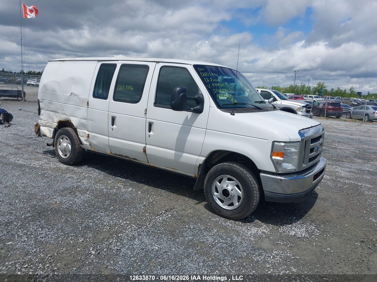 2012 FORD ECONOLINE E150 VAN