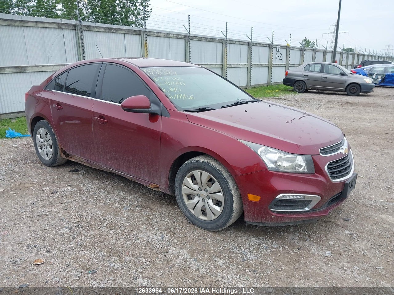 1G1PE5SB4G7198491 · 2016 CHEVROLET CRUZE LIMITED LT