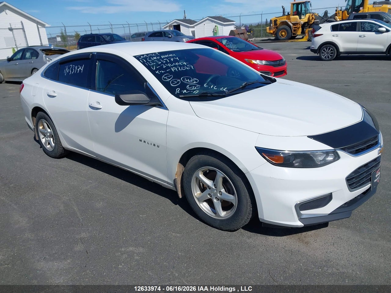 1G1ZB5STXHF246447 · 2017 CHEVROLET MALIBU LS