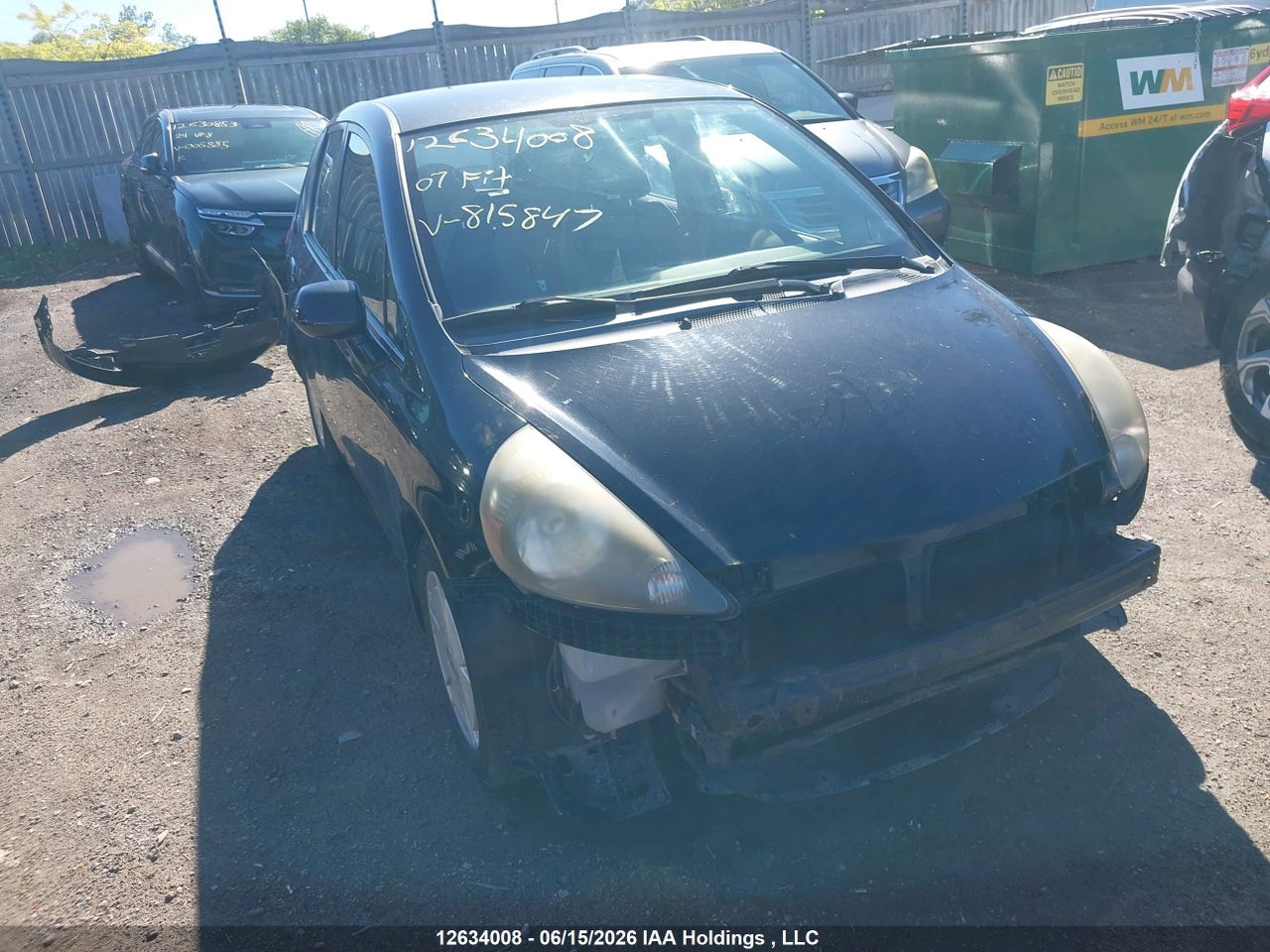 JHMGD384X7S815847 · 2007 HONDA FIT
