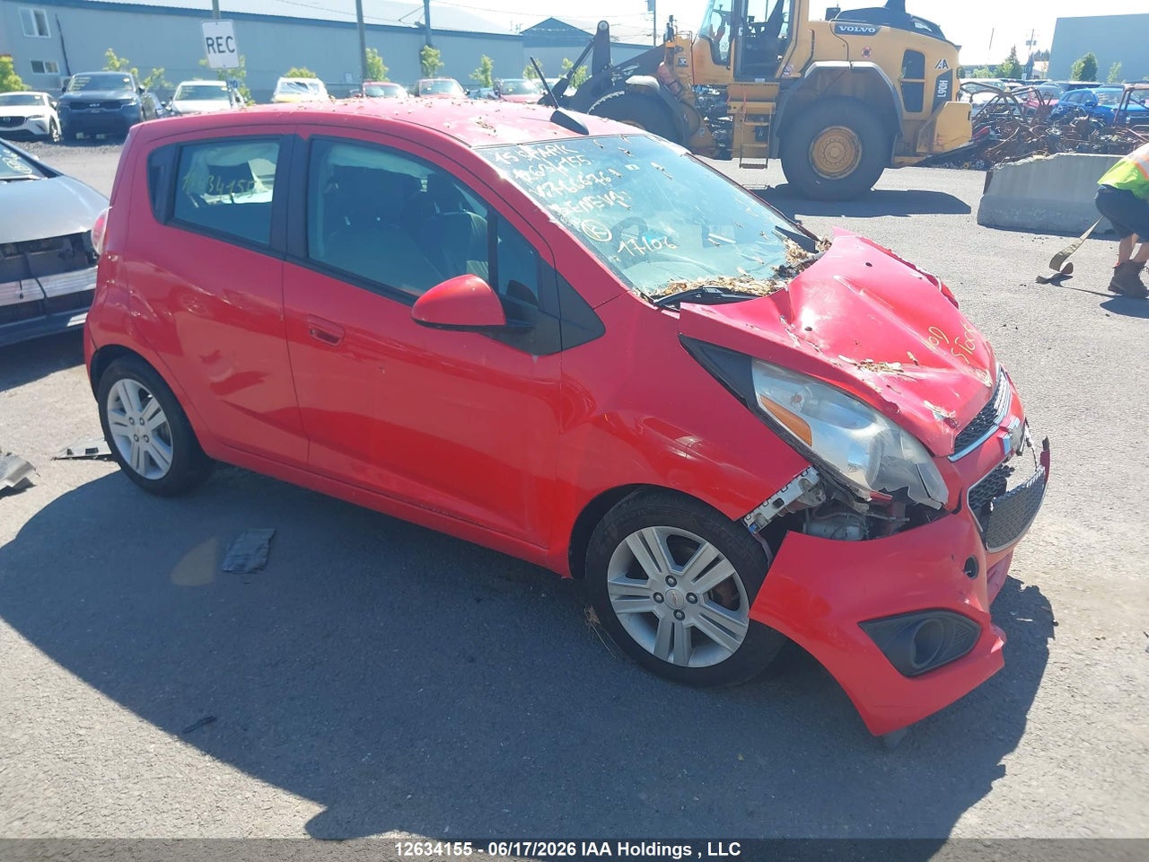 KL8CB6S98FC766676 · 2015 CHEVROLET SPARK LS CVT