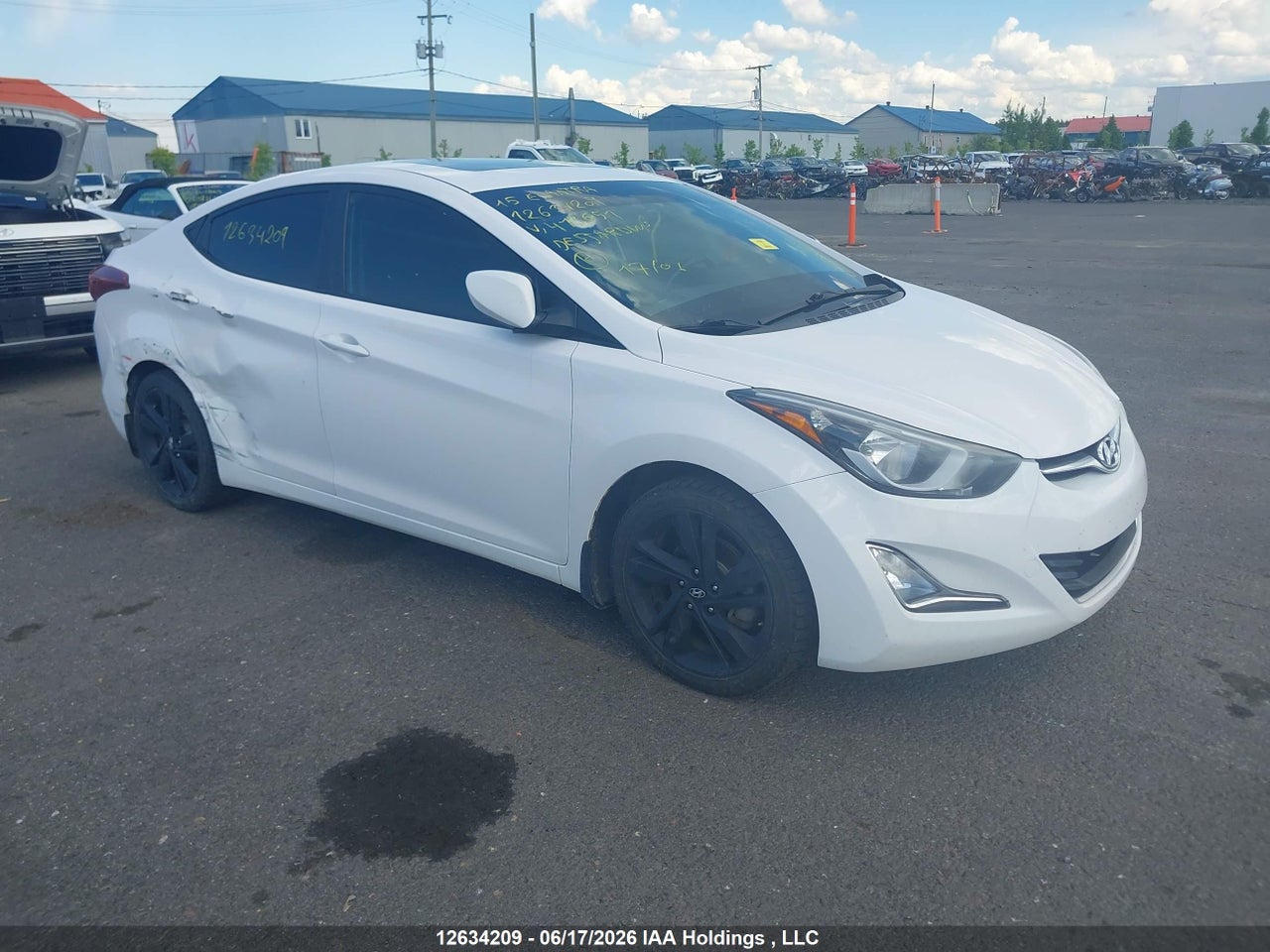 KMHDH4AH7FU413651 · 2015 HYUNDAI ELANTRA SE/SPORT/LIMITED
