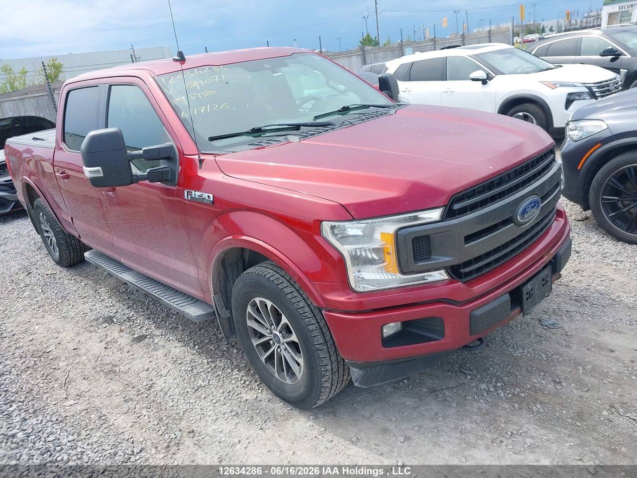 1FTFW1E56KFA99071 · 2019 FORD F-150 XLT