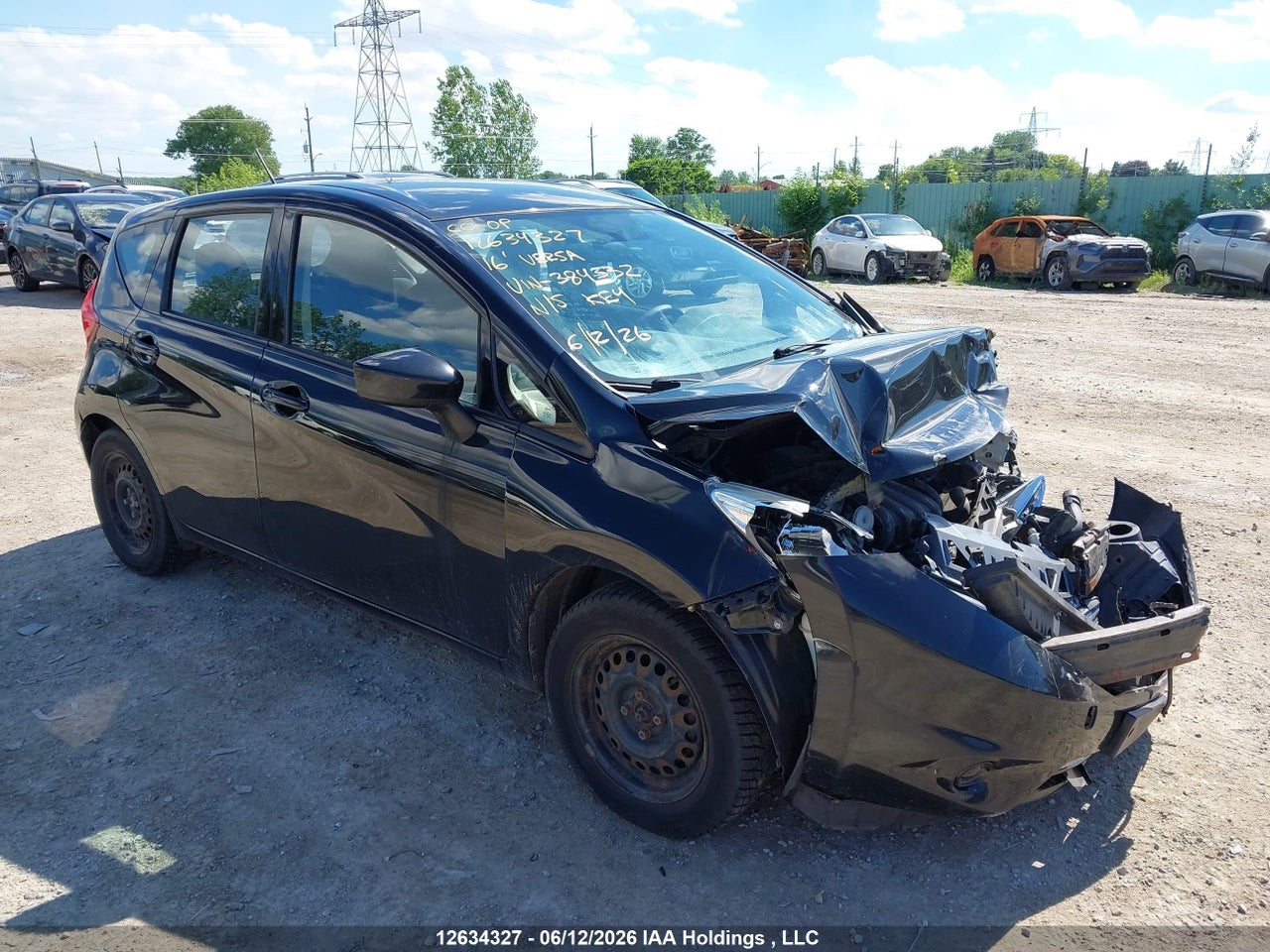 3N1CE2CP9GL384332 · 2016 NISSAN VERSA NOTE 1.6 S/1.6 SL/1.6 SR/1.6 SV