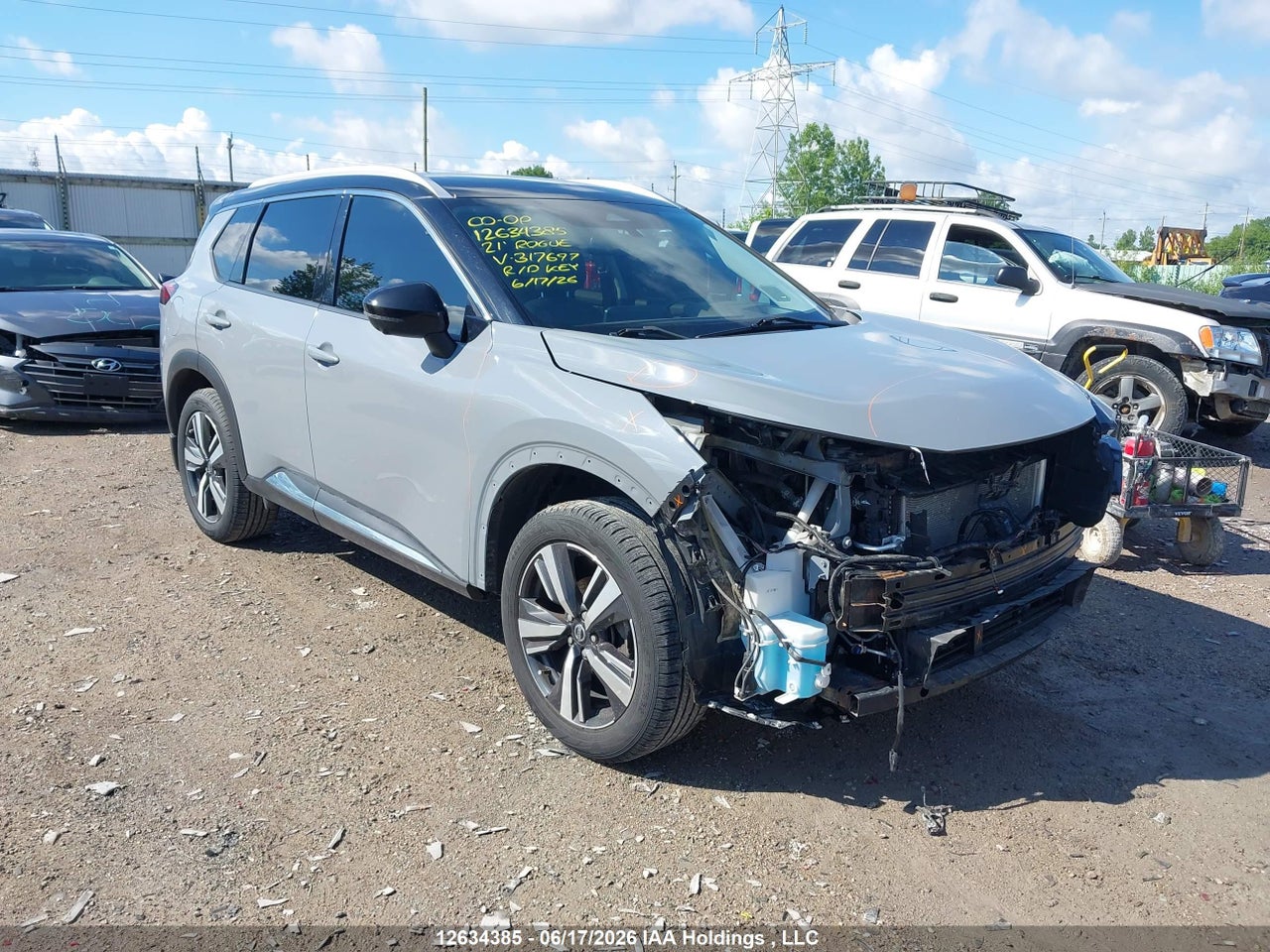 JN8AT3DD2MW317697 · 2021 NISSAN ROGUE PLATINUM
