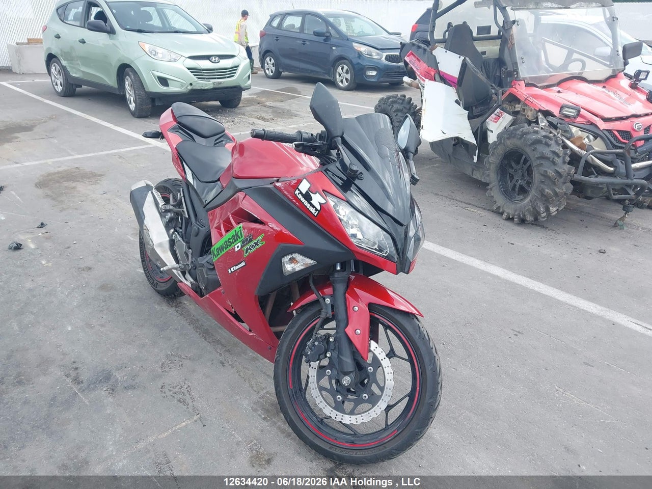 JKAEX8A17EA008132 · 2014 KAWASAKI EX300 A