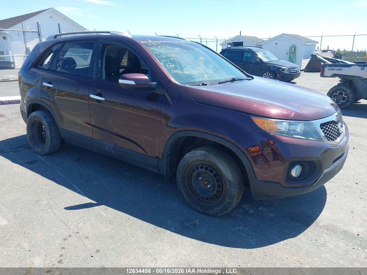 5XYKT3A68DG370584 · 2013 KIA SORENTO LX