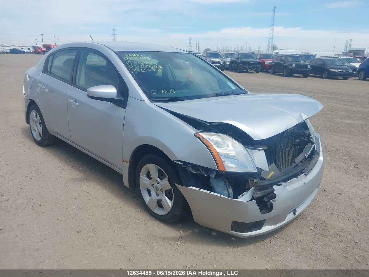 3N1AB61E07L626403 · 2007 NISSAN SENTRA 2.0S