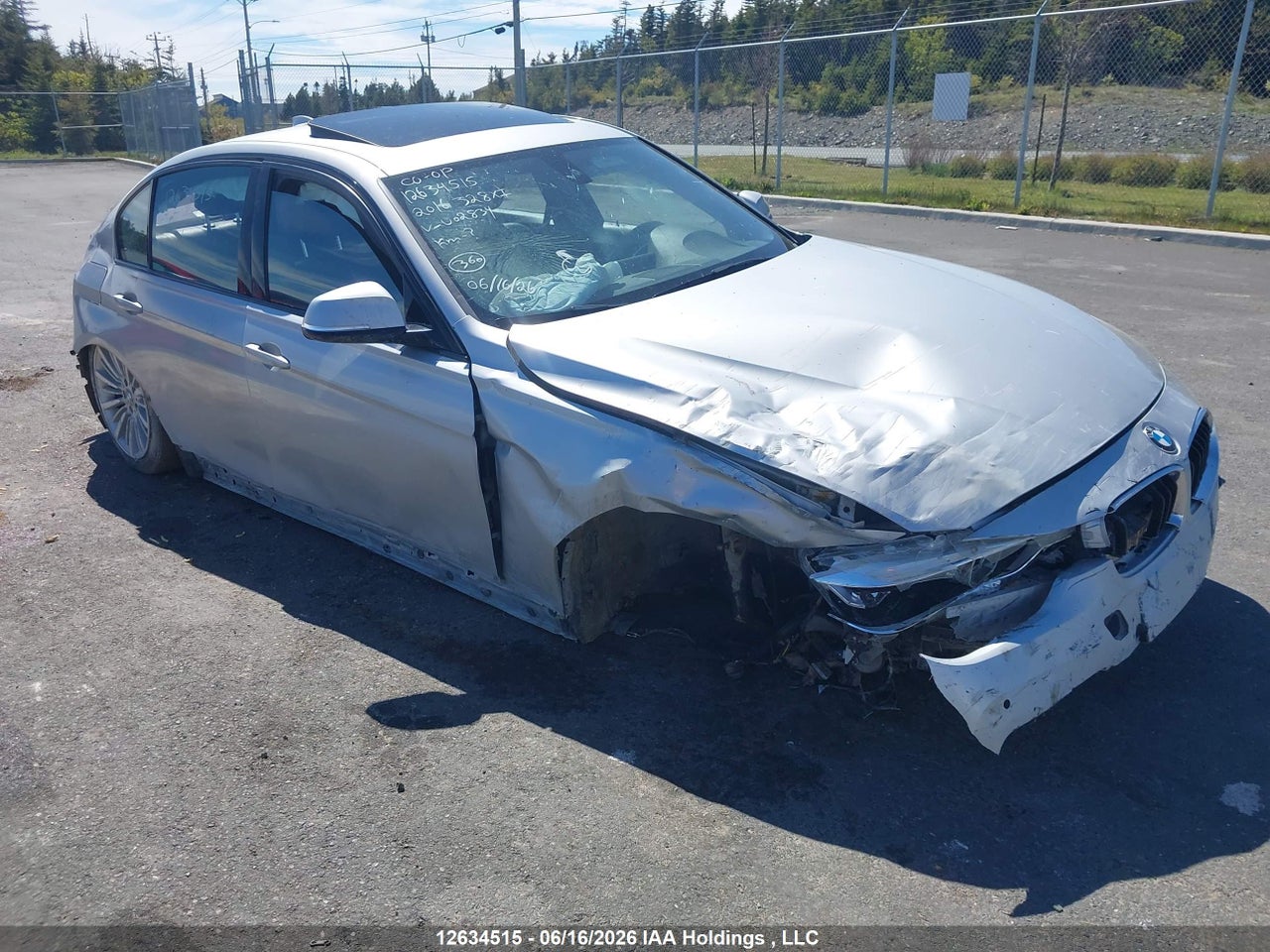 WBA8E3G56GNU02834 · 2016 BMW 328 XI SULEV