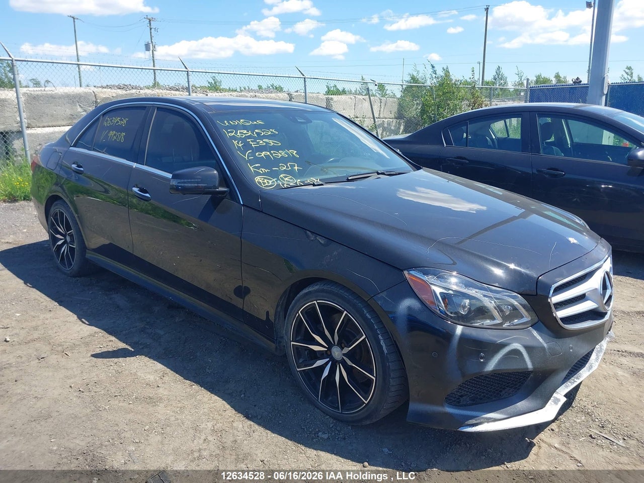 WDDHF8JB1EA992818 · 2014 MERCEDES BENZ E 350 4MATIC