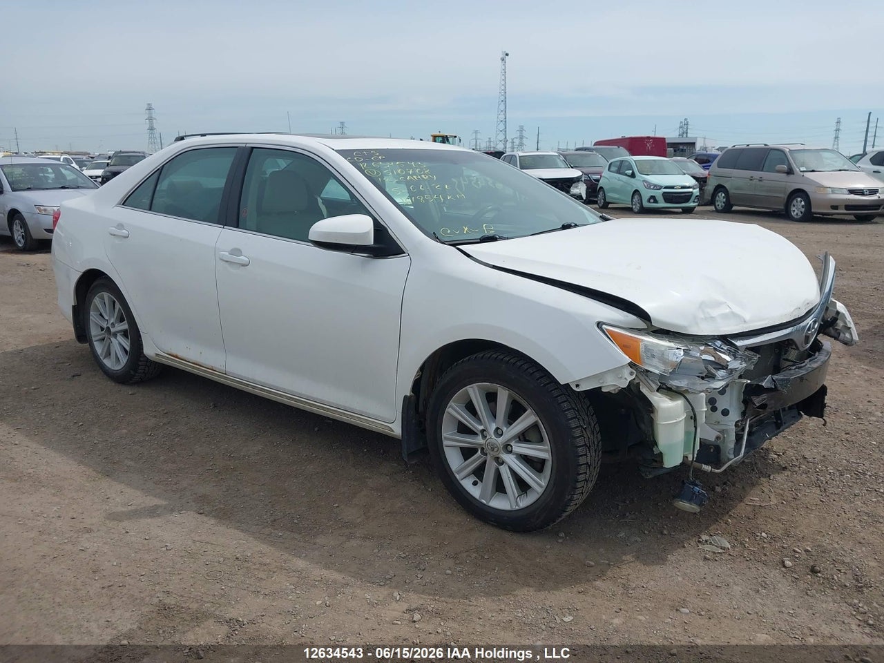 4T1BK1FK3CU510708 · 2012 TOYOTA CAMRY XLE V6
