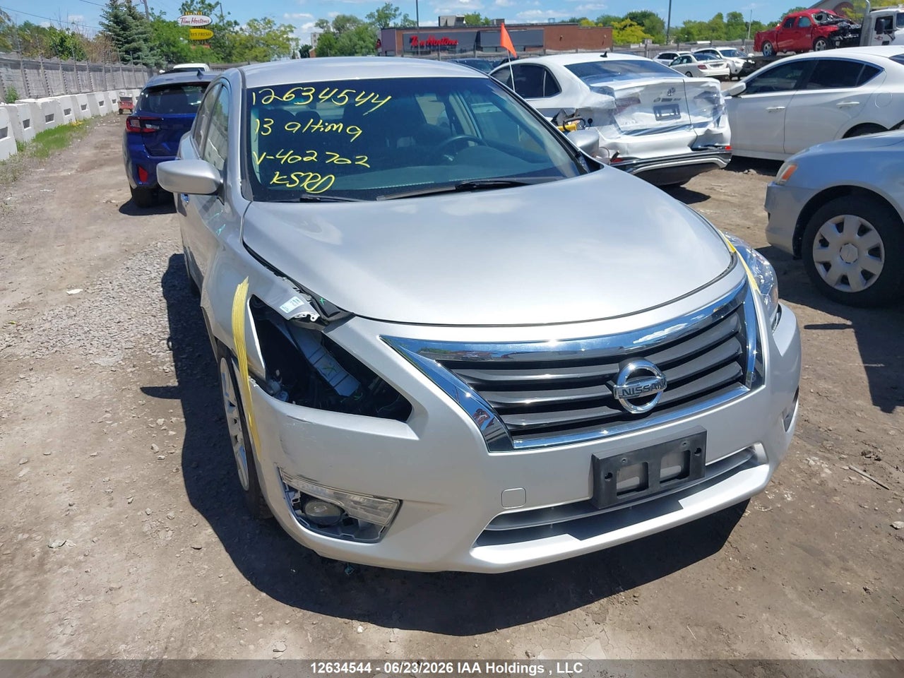 1N4AL3AP3DN402702 · 2013 NISSAN Altima 2.5/S/SV/SL