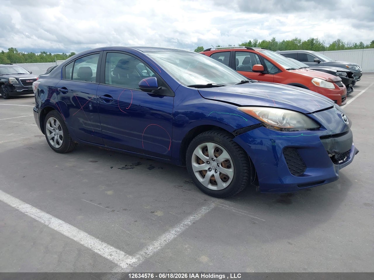 JM1BL1UF1C1641841 · 2012 MAZDA MAZDA3 GX