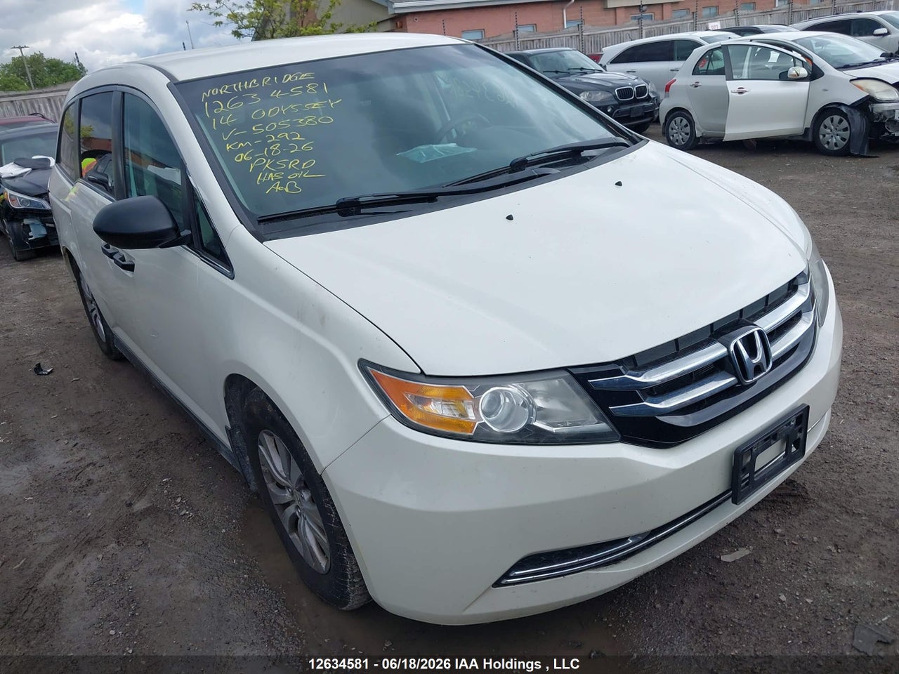 5FNRL5H32EB505380 · 2014 HONDA Odyssey se