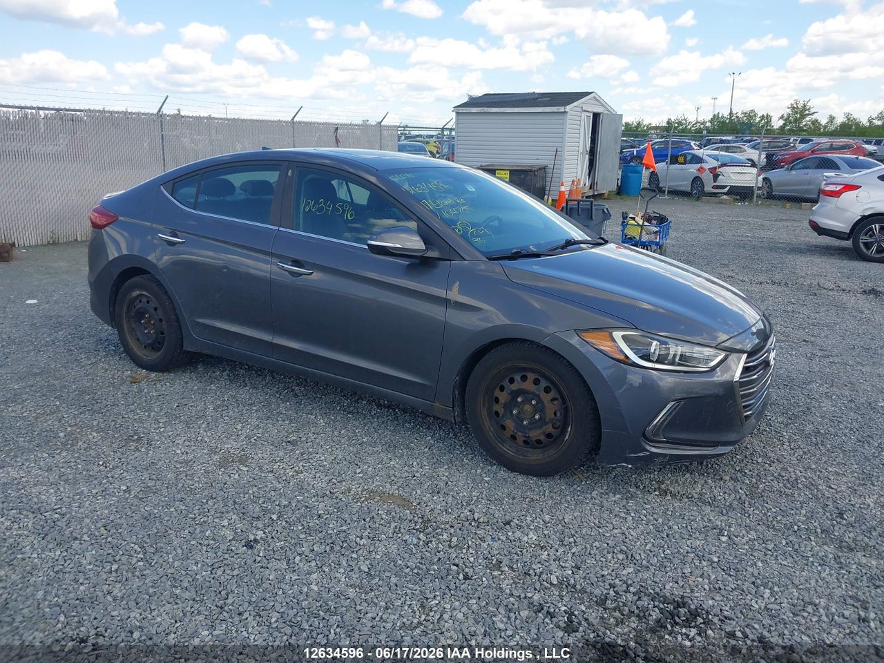 KMHD84LF8HU104205 · 2017 HYUNDAI ELANTRA LIMITED